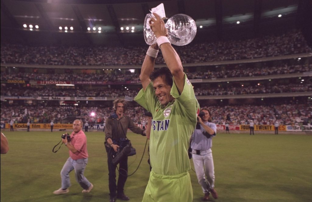 Imran Khan Lifts World Cup